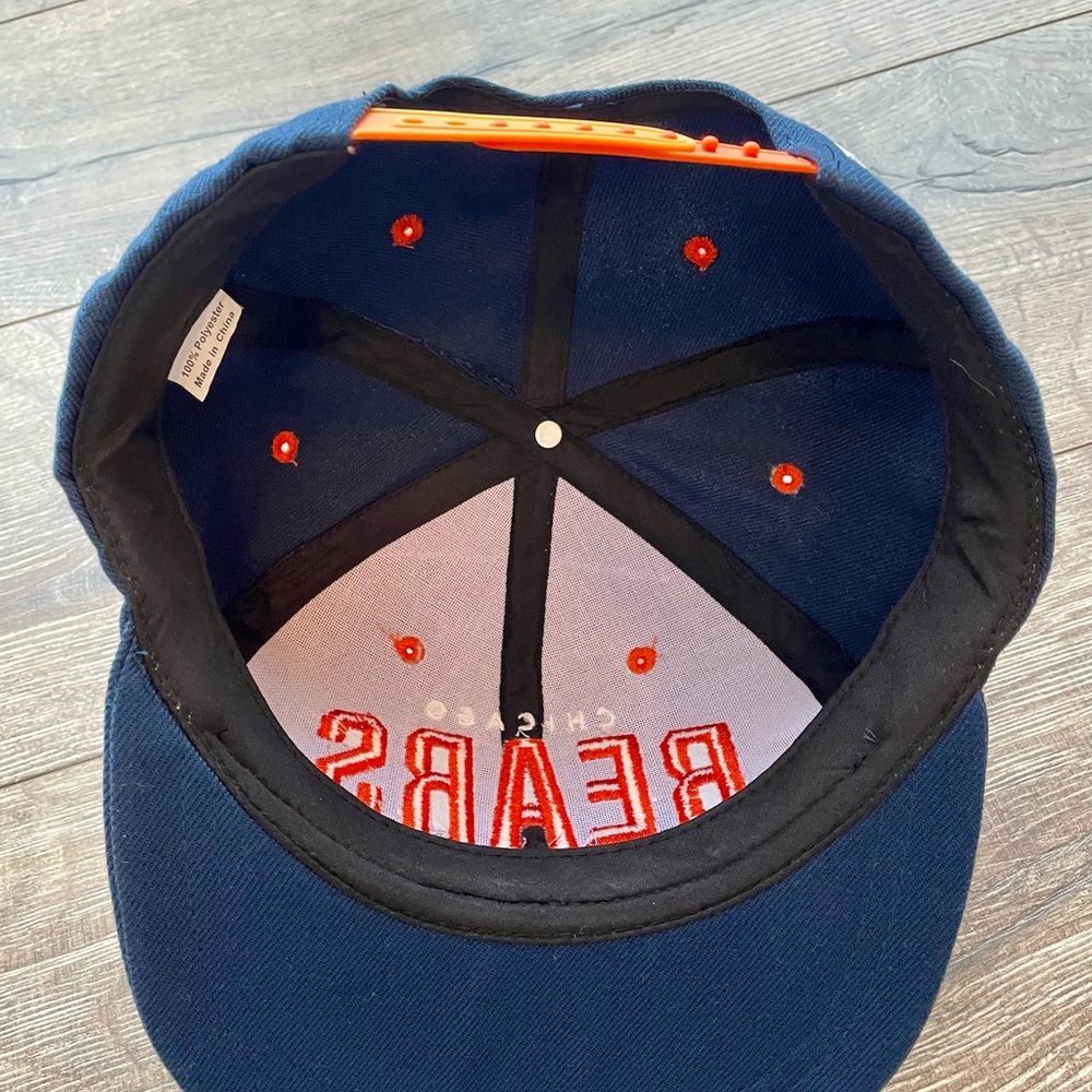 NFL Budweiser Logo Chicago Bears Snapback Baseball Hat Cap Adjustable - Picture 4 of 4
